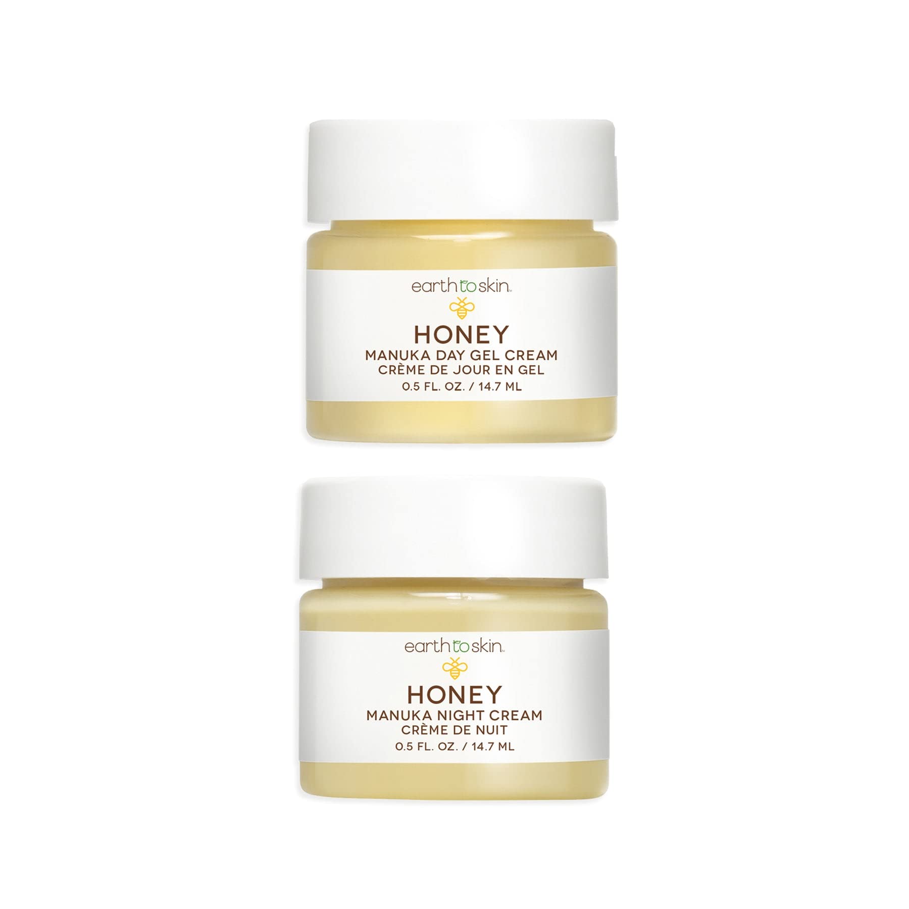 Amazon.com: Earth To Skin Honey Manuka Mini Duo Set Day Gel Cream